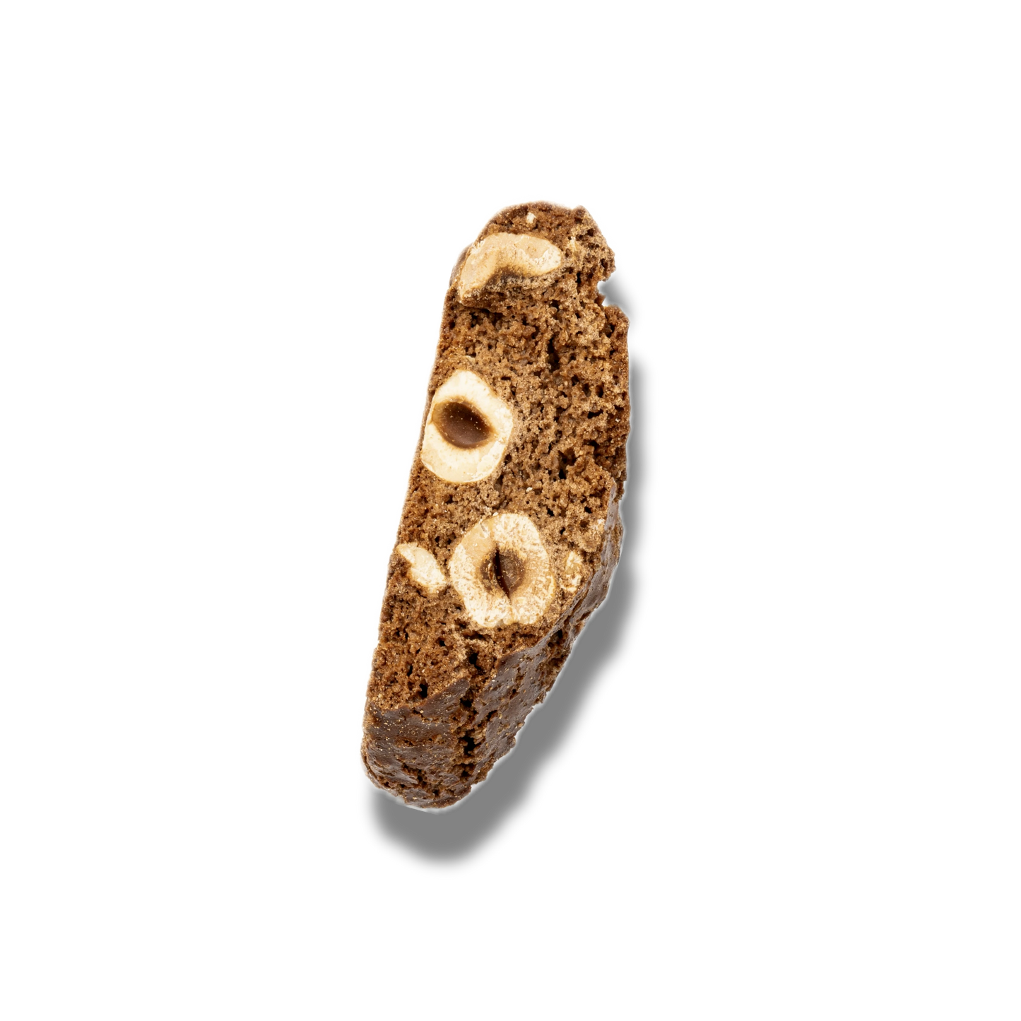 Cantuccini artigianali fatti con nocciole tostate e al gusto di caffè