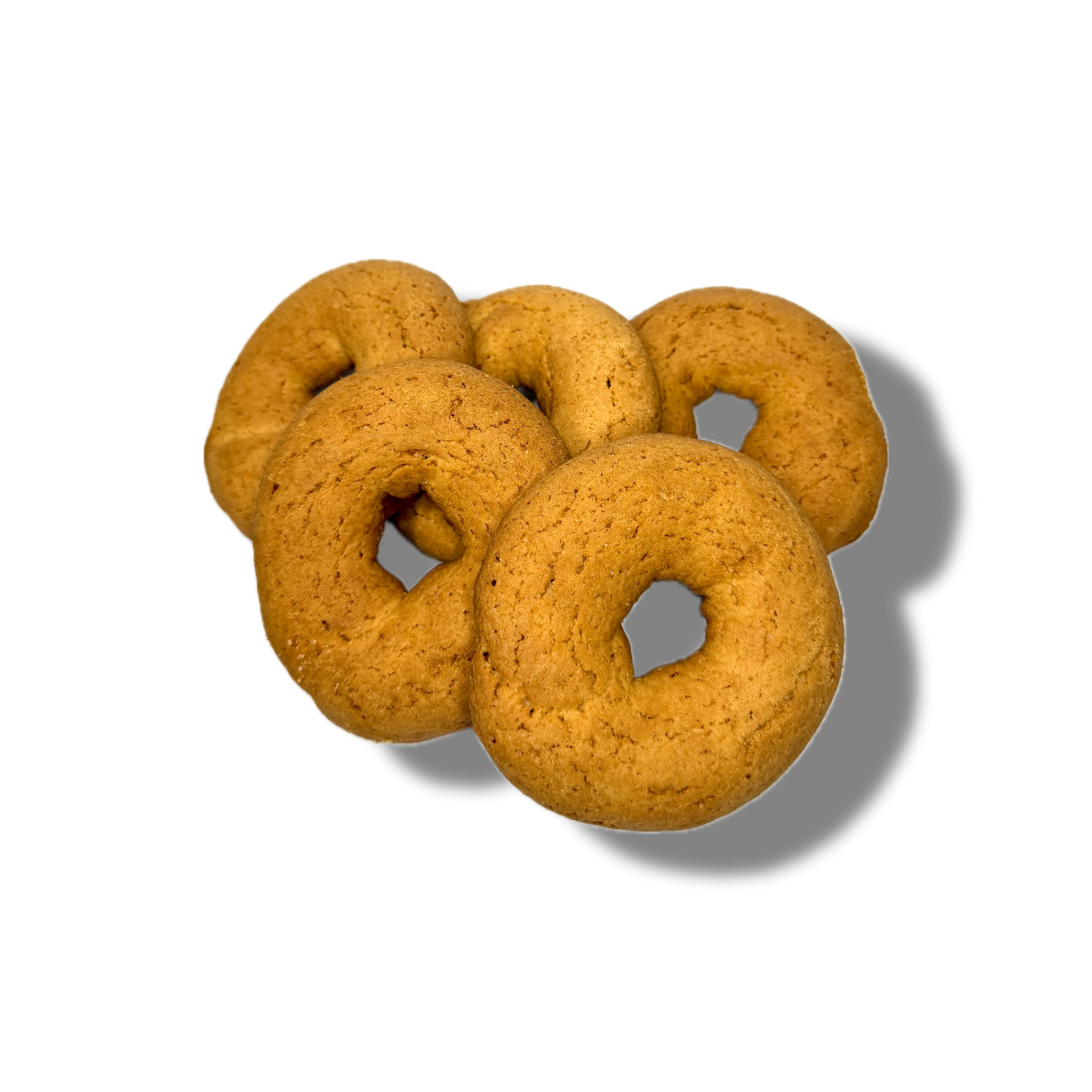 Taralli di pasta frolla rotondi, tipici della tradizione napoletana ottimi a colazione