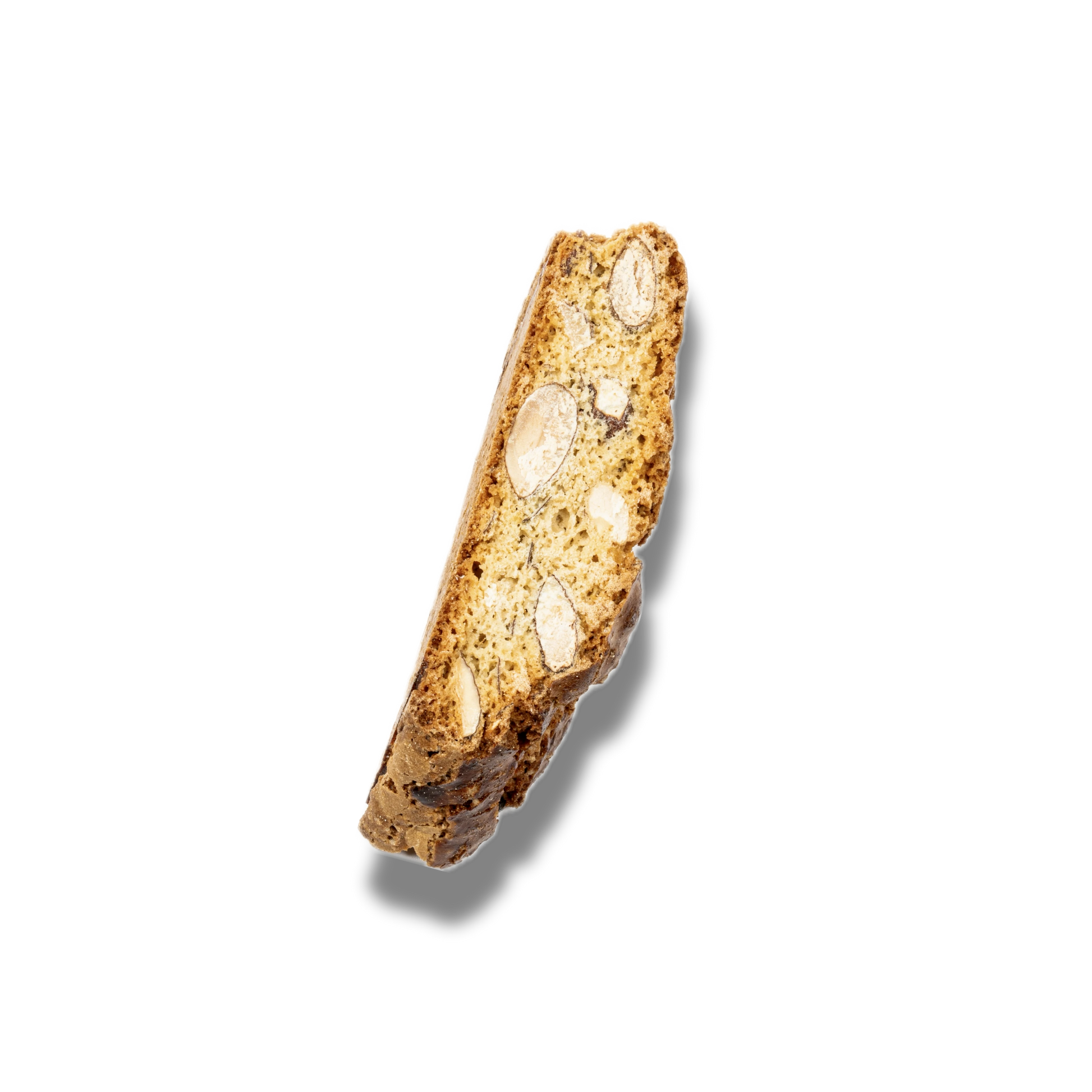 Cantuccini artigianali classici fatti con mandorle tostate