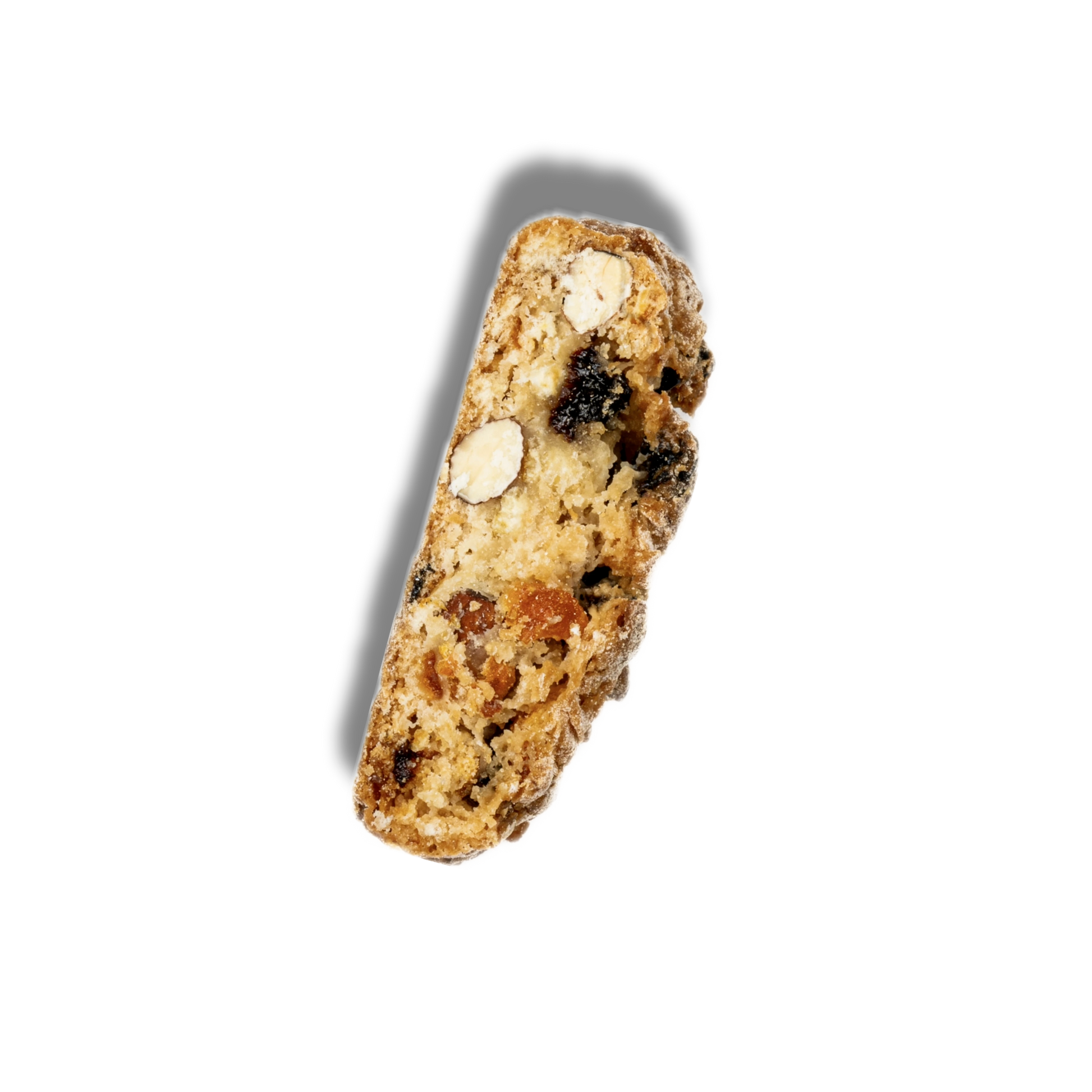 Cantuccini morbidi artigianali fatti con mandorle e uva sultanina