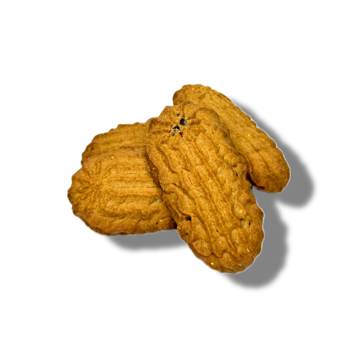 Taralli dolci fatti con farina ai cereali e con gocce di cioccolato fondente